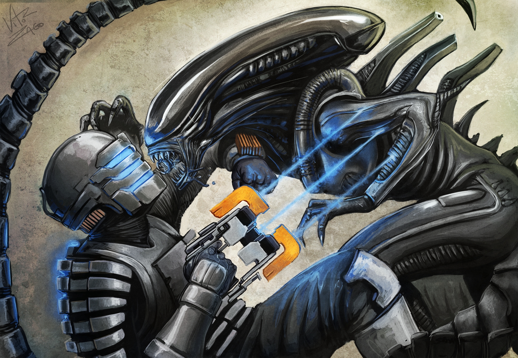 Aliens vs Dead Space