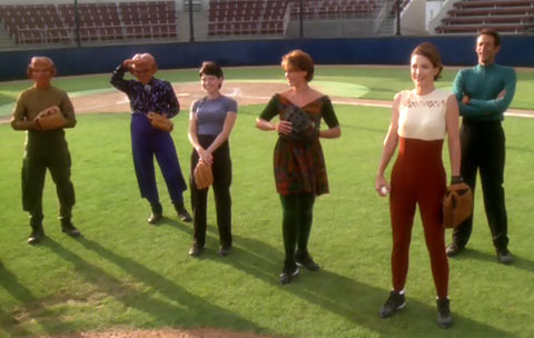 A híres baseball epizód a DS9-ból